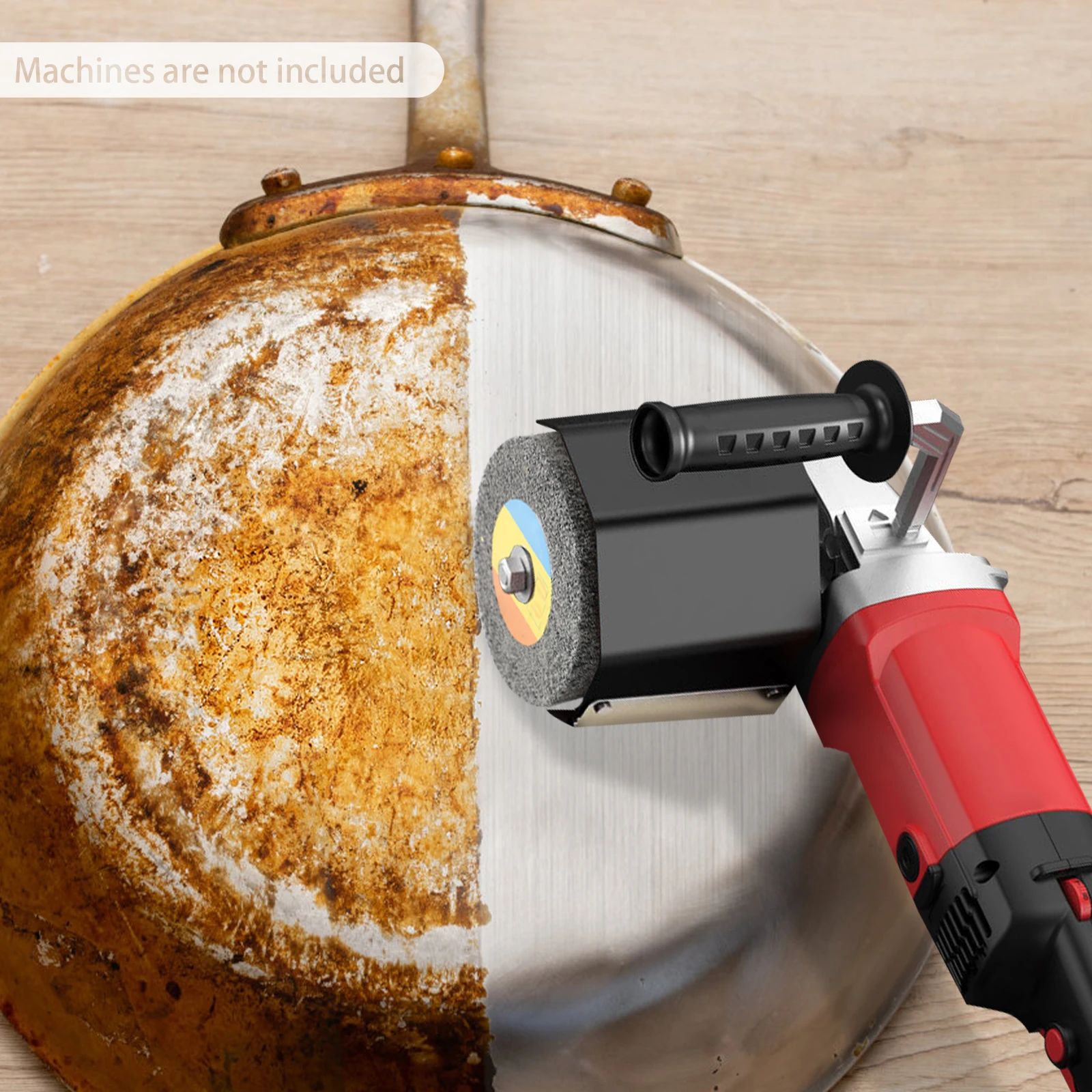 

[7-Piece Polishing Wheel Set] 7-Piece Nylon Fiber Polishing Wheel - For DIY Grinding Rust Removal - Fast Efficient