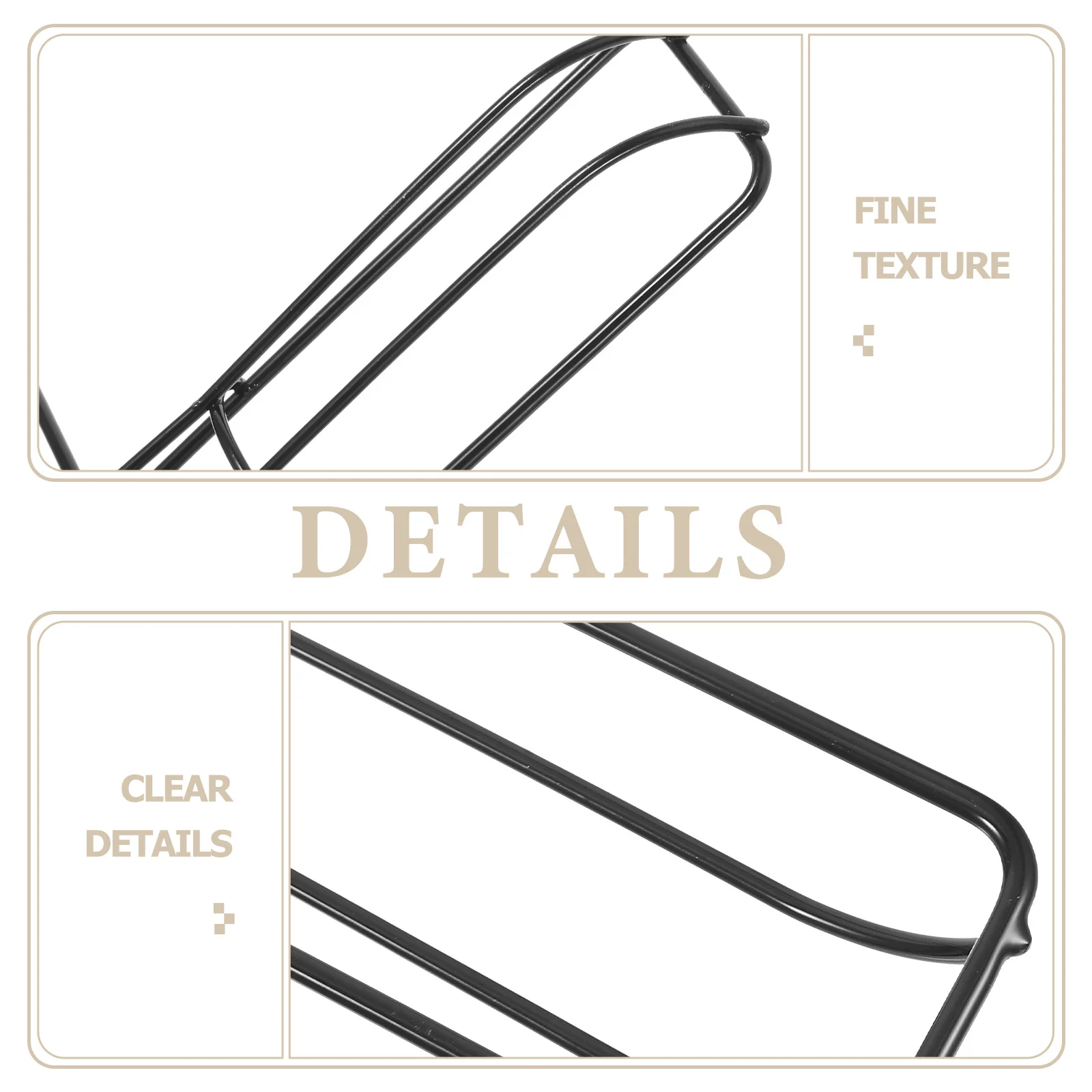 4 قطعة إكليل الزهور المعدنية عبر الإطار سلك حديد قوي إكليل DIY بها بنفسك داخلي في الهواء الطلق عطلة حديقة الديكور إطار جارلاند #2