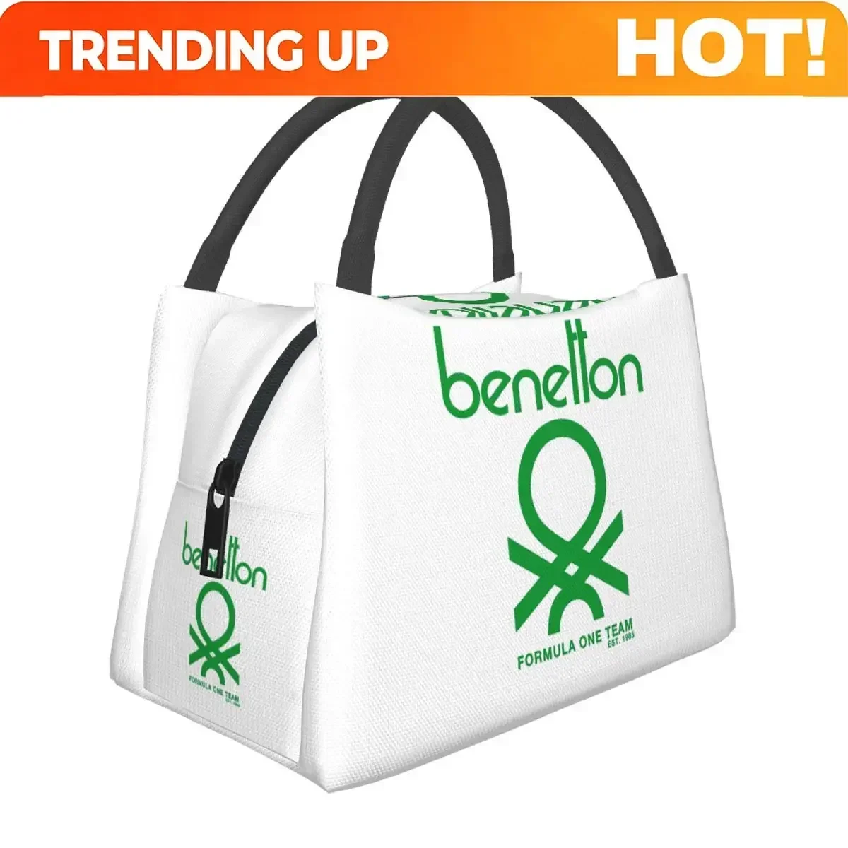 Custom Bag Custom Benetton Insulated Lunch Bag For Women Picnic Storage Food Boxes Leakproof Container Cooler Thermal Lunch Box