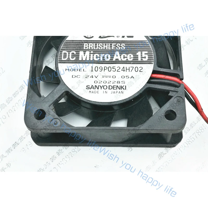 

L... for Sanyo 109P0524H702 24V 0.05A 5015 5cm server inverter cooling fan