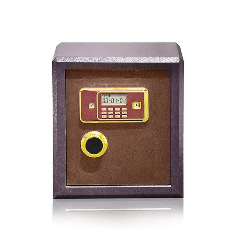 

All steel cement heavy duty small fire protection electronic password safe deposit box office bank anti-theft fire insurance