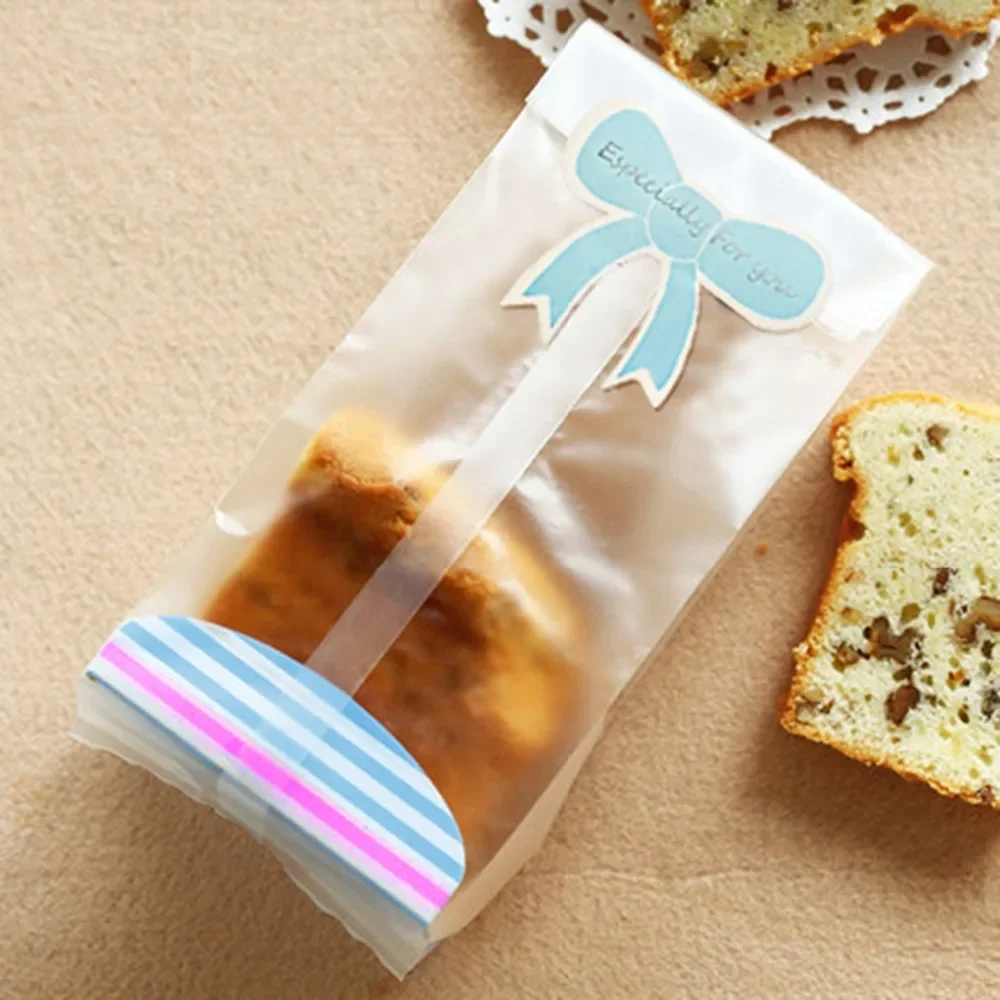 Cookie Candy Bread Plastic Self Stand Packing Bags,Clear Party Gift Chocolate Wedding Bags 20pcs/lot