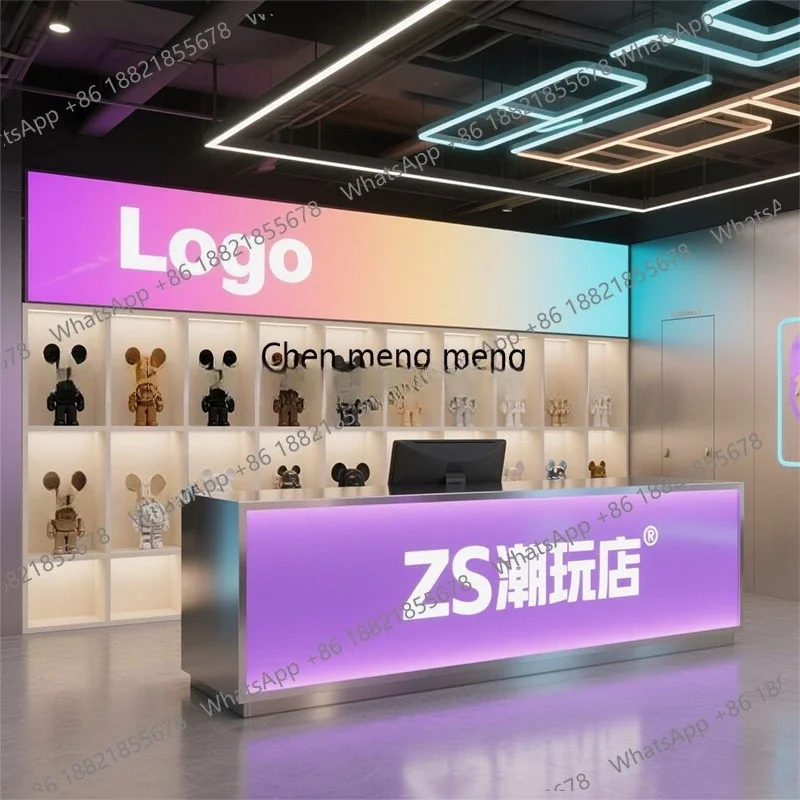 Gym Dance studio Front desk Beauty salon Barber shop Clothing store checkout page Reception Billiards room Stainless steel bar