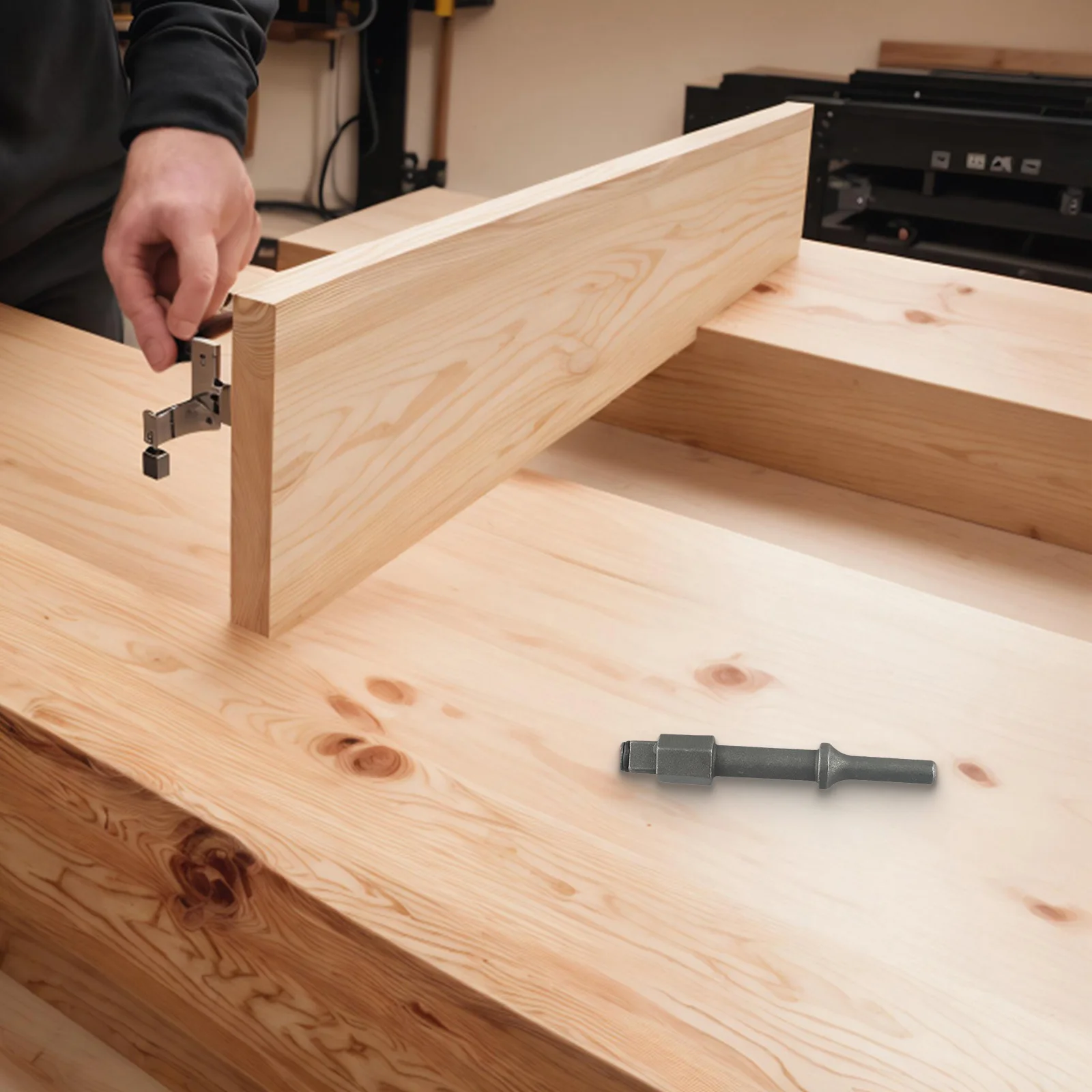 

High Performance Pneumatic Bolt Breaker Equipped with a 1/2 Inch Chisel Designed to Work Seamlessly with Air Hammers