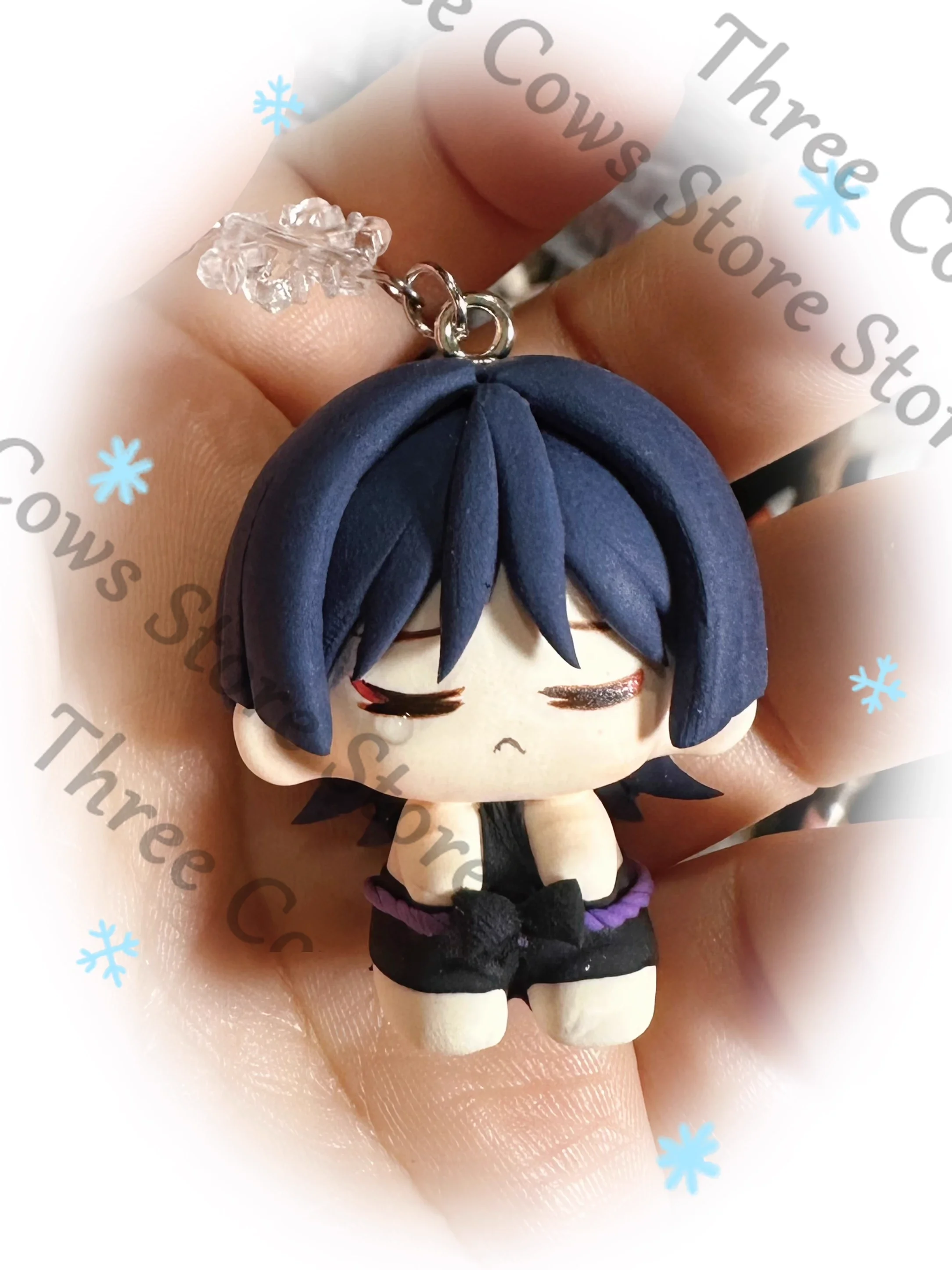 Anime Genshin Impact Columbina Kaedehara Kazuha Sandrone Marionette Scaramouche Cosplay Handmade Figures Model Keyring Figurine