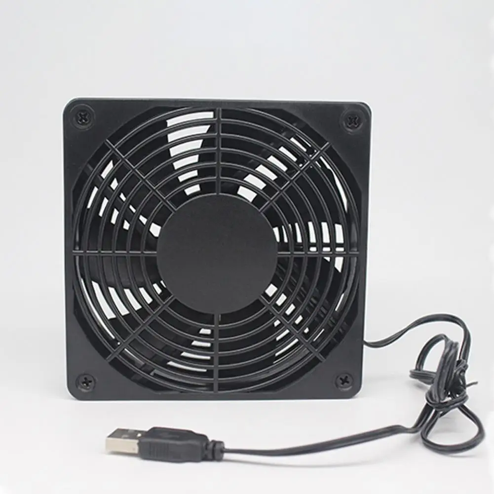 High-performance Fan 12cm Usb Power Cooling Case Fan for Computer Host Cpu Chassis Routing Set-top Box Efficient 1800 Rpm Speed