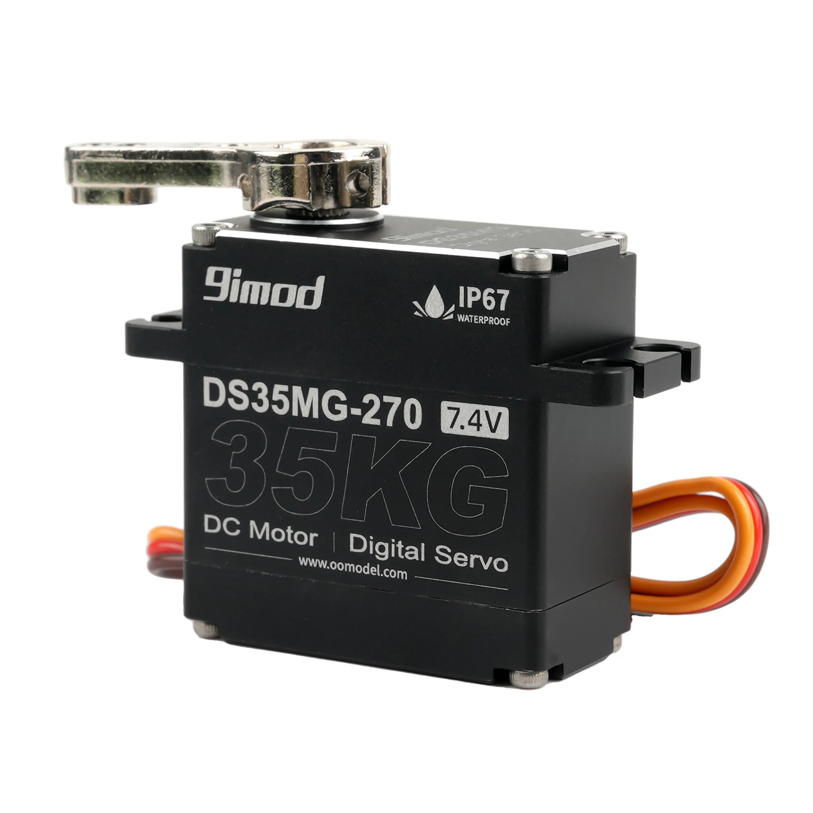 

9 видов, 35 кг, цифровой сервопривод DS35MG, IP67, металлическая шестерня DS25MG 180 ° /270 ° Моторные сервоприводы для gąsienic trx4 Scx10 1/8 1/10 RC Cars