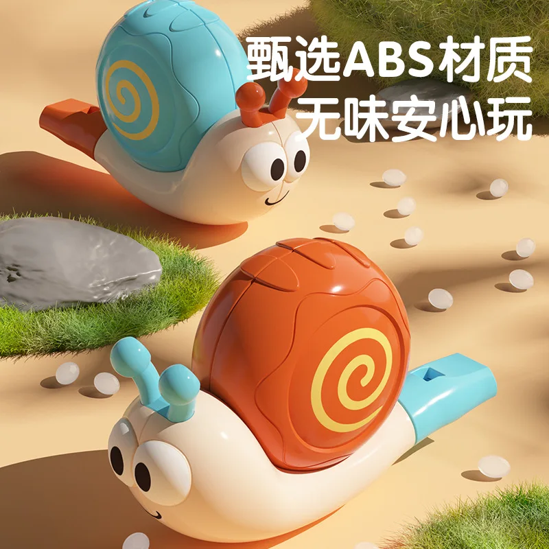 Schneckenpfeife Spielzeug Babypfeife Generation Kinder Cartoon Baby Musikinstrument Aussprache Training