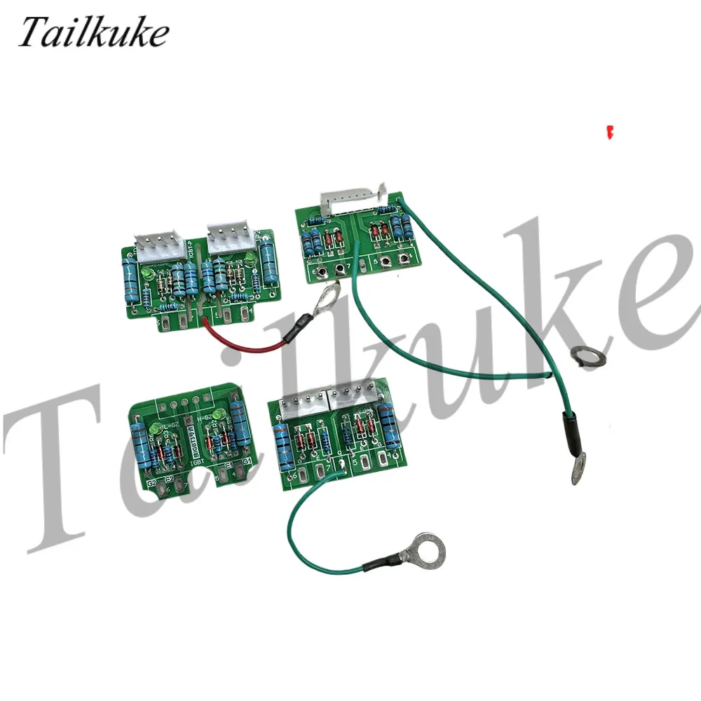 IGBT Module Gate Level Resistor Board with ZVS Bidirectional Voltage Limit with Output Status LED Indicator Universal Design