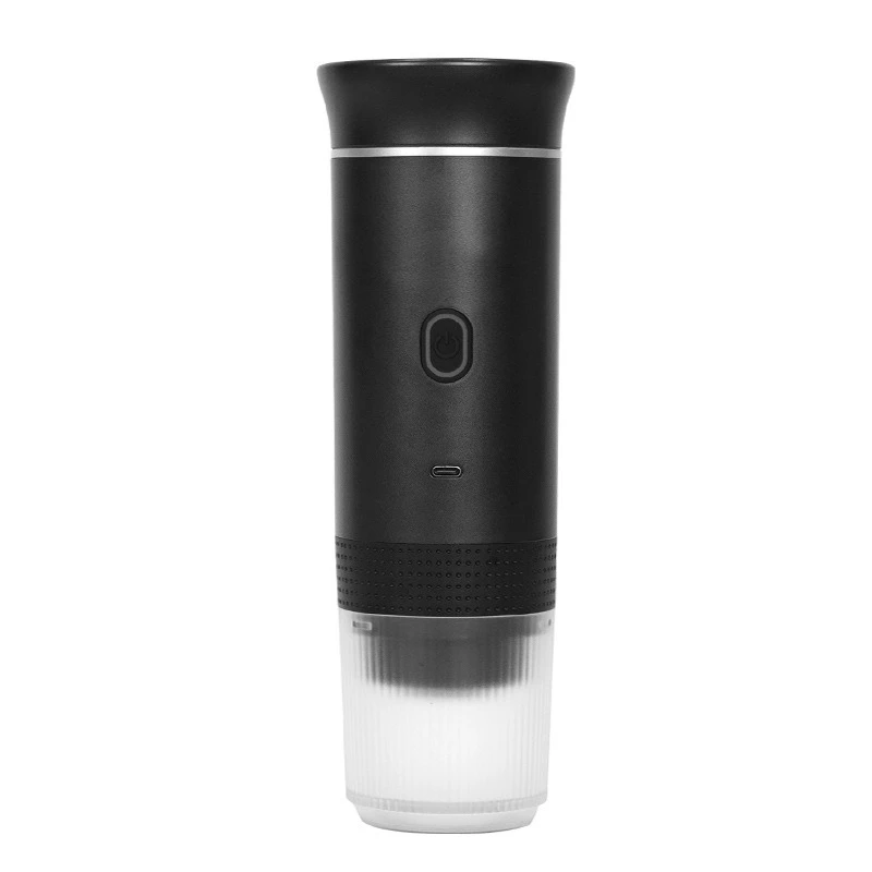 Heated small coffee machine, espresso portable coffee machine, coffee powder size capsule three-in-one