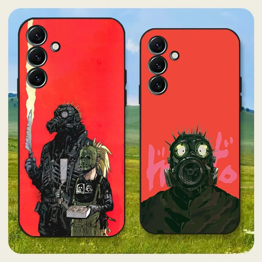 

D-Dorohedoro Game Phone Case For Samsung Galaxy A20,A21s,A22,A31,A32,A52,A53,A72,73,A80,A91Soft Black Cover