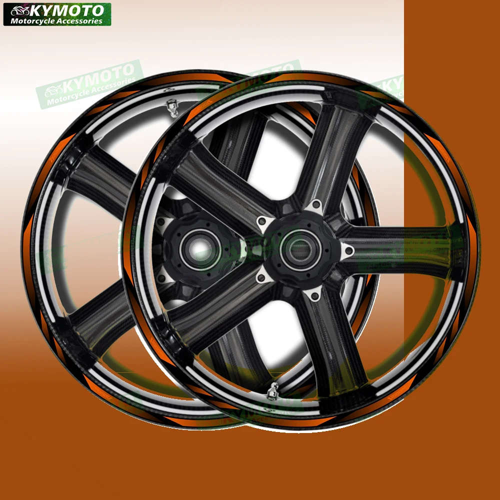 

For Z1000SX Z 1000SX motorcycle accessories 17 inch front and rear wheel stickers fairing reflective stickers decoration