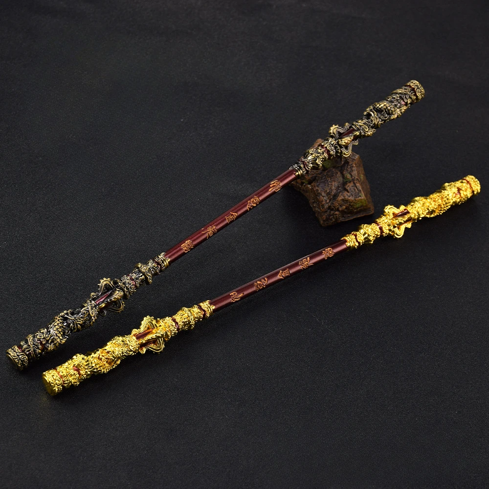 

30cm Black Myth: WuKong Game peripherals Sun Wukong Magic Golden Cudgel Game Anime Metal Weapon Model Ornament Crafts Gifts Toys
