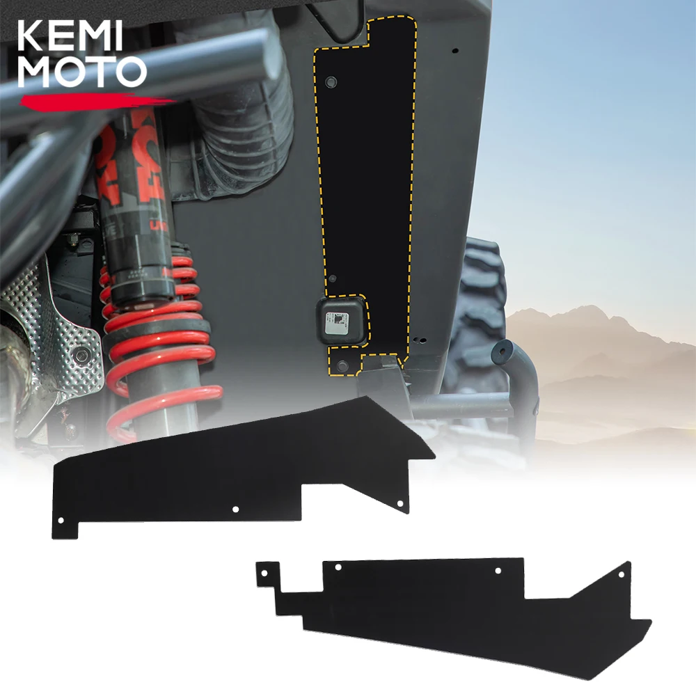 

KEMIMOTO UTV RZR PRO XP Rear Fender Flares Wheel Well Block Offs Compatible with Polaris RZR Pro XP/RZR PRO XP 4 2020-2024 2025