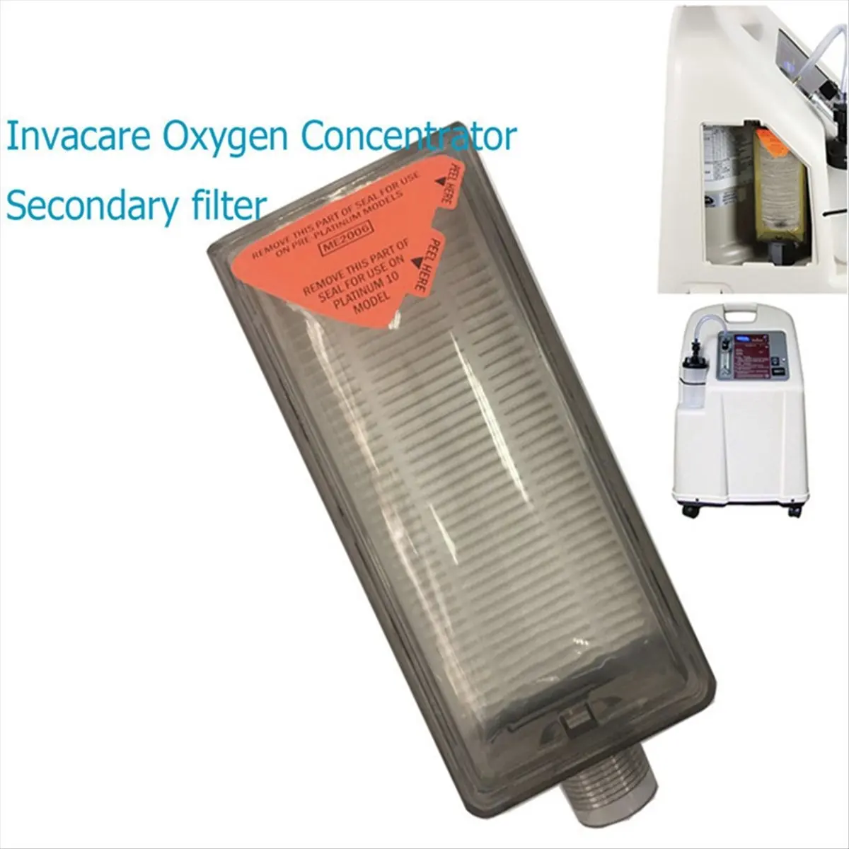 AA83 For Oxygen Generator Filters Secondary Air Filter Elements Universal Augers Oxygen Machine Filter Sleep 2Pcs