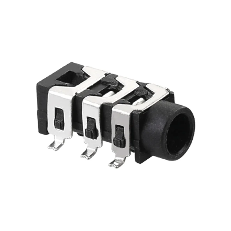 10 шт., Женский Разъем для наушников, 3,5 мм