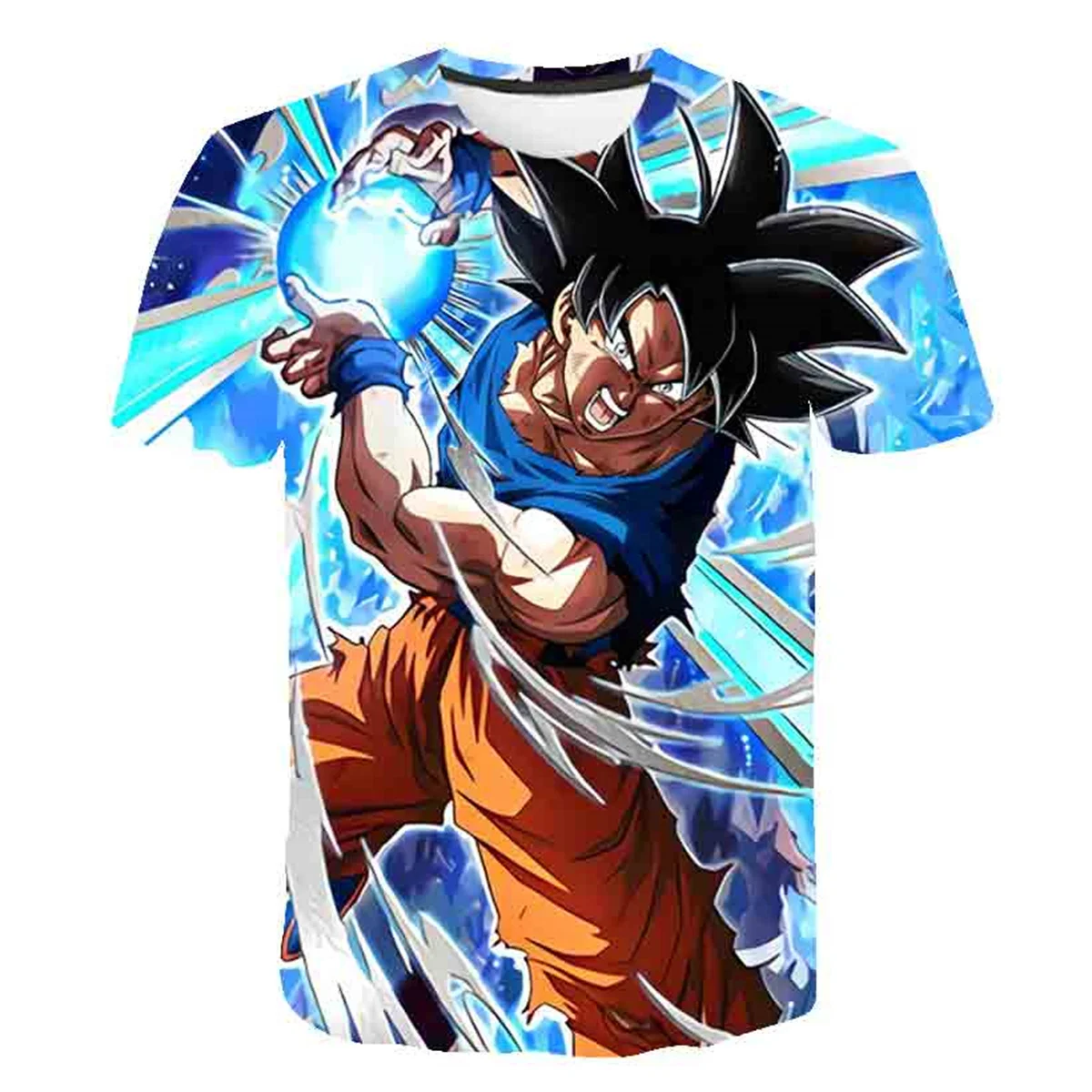 

Dragon Ball T Shirt Kids Tops Tee Anime Figures Son Goku Super Saiyan T-shirt Boys T-shirts Children Clothes Summer Short Sleeve