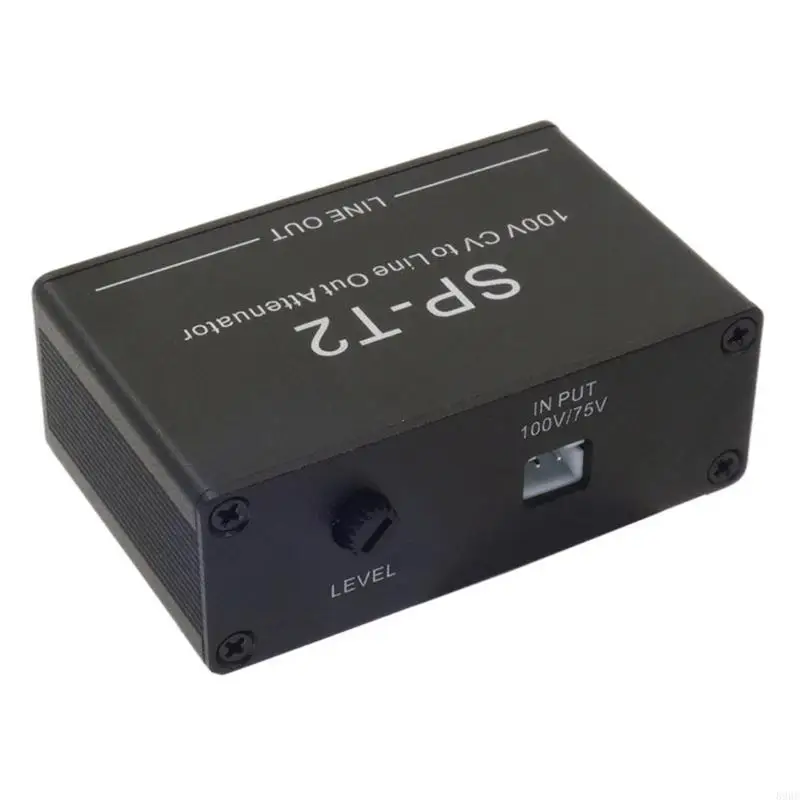 Constant Music Attenuator, 100V Line Out Attenuator with and 3.5Mm Output for Classrooms, Meeting Rooms, and PA 896C