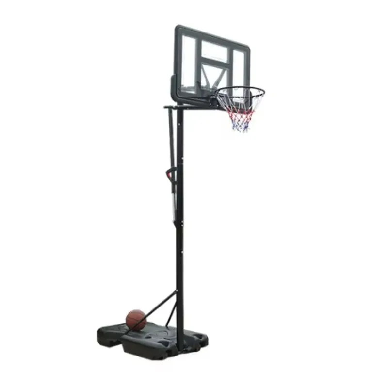 

Portable Outdoor Basketball Hoop Stand And Backboard Stable Base For Recreational Sports Use