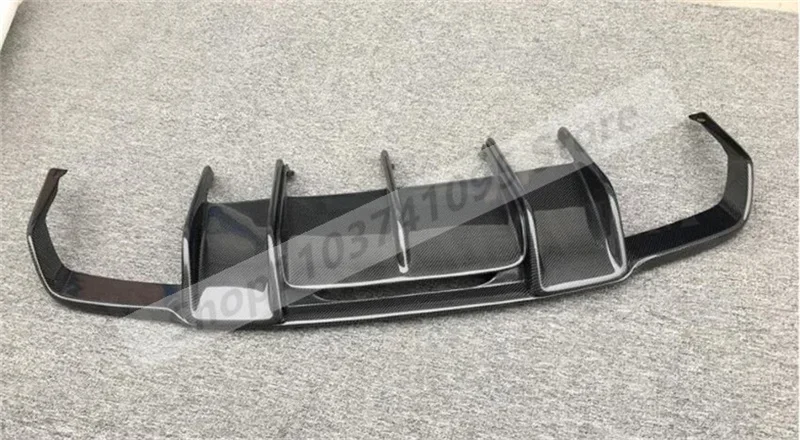 Carbon Fiber Rear Bumper Trunk Door Diffuser Lid Spoiler Exhaust Tips For Mercedes Benz W218 CLS63 CLS350 CLS550 2011-2018