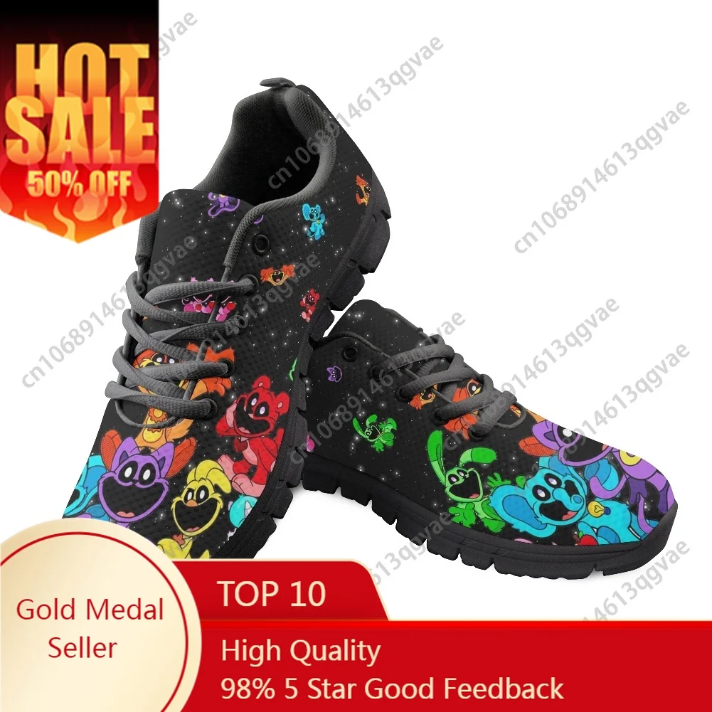 

Smilings Critters Game Cartoon Guest Sports Shoes Mens Womens Teenager Children Customized Sneakers Shoe High Quality Couple