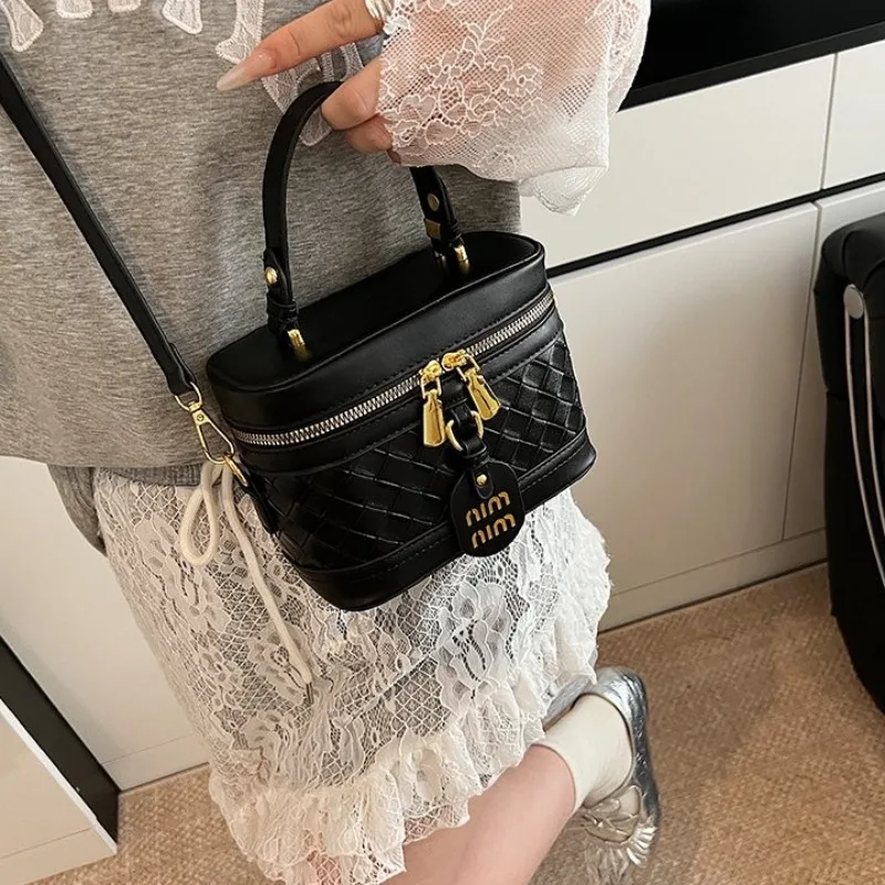 

Stylish JK Bag Shoulder Bag Retro Printing Presbyopic Shopping Bag Adjustable Underarm Casual Daily Use Attractive Durable