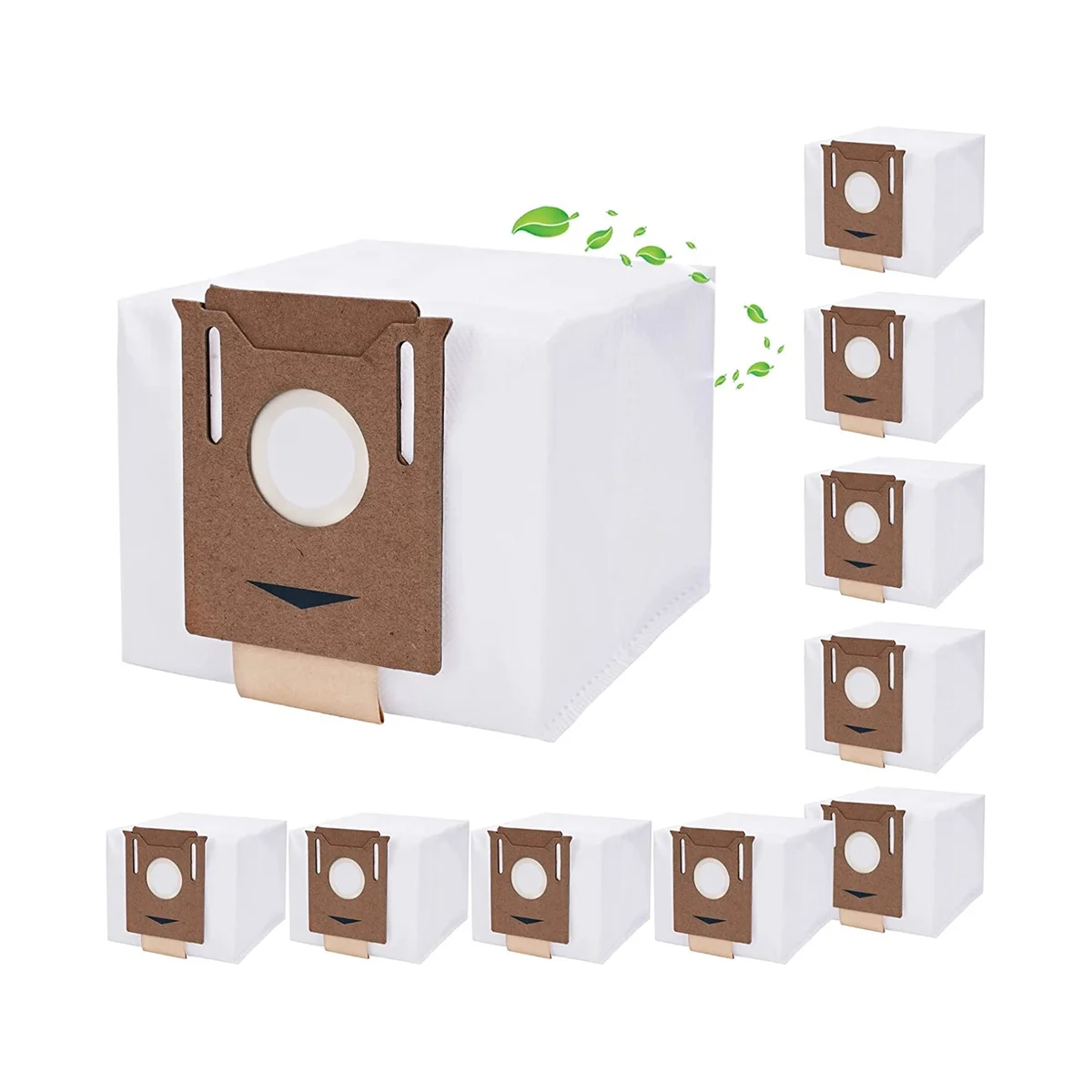 掃除機用バッグecovacs deebot,Deebot n8 plus,n8 pro plus,ozmo t8 aivi t8,t9 plus,yedivacステーション,10パック