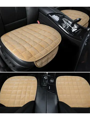 Universal Winter Warm Car Seat Cover Cushion Anti-slip Front Chair Seat Breathable Pad Car Seat Protector Seat Covers for Cars