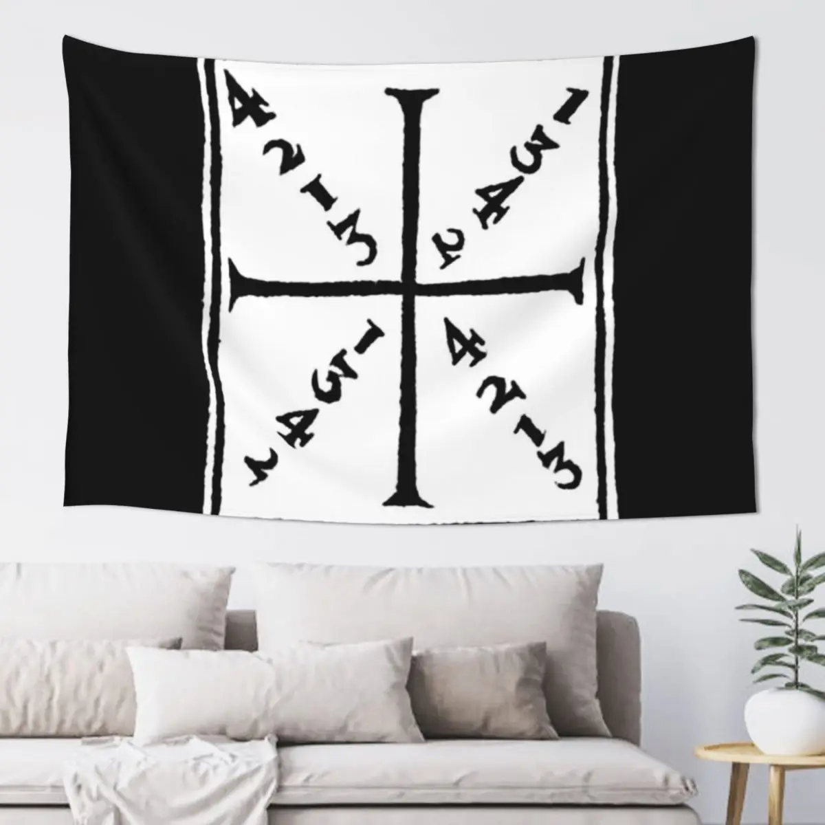 

Meyer Square 1570 - Four Openings Diagram Tapestry Home Decorations On The Wall Wall Tapestries Tapestry
