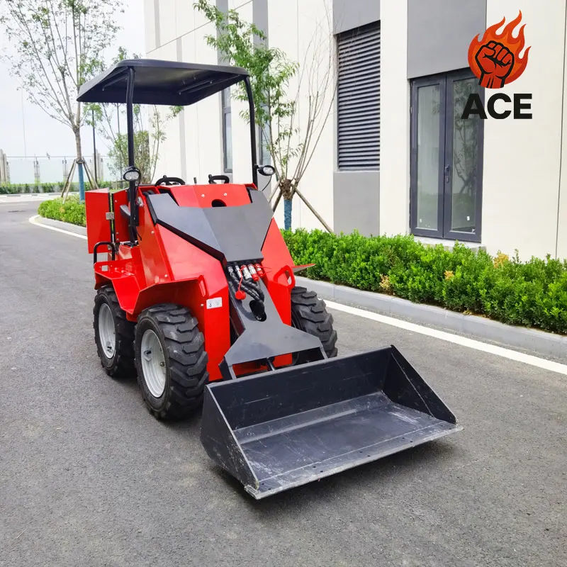 جرافة ذات عجلات ملونة مخصصة انزلاقية التوجيه EPA محرك الديزل جرافة انزلاقية صغيرة محمل صغير محرك كوبوتا مع شحن مجاني