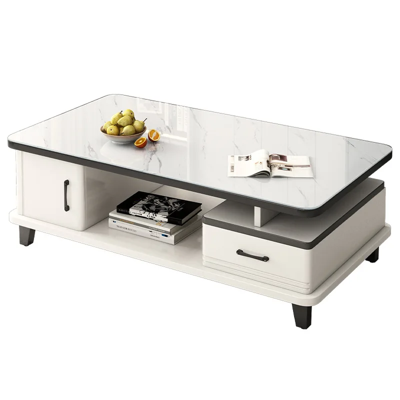 

Coffee table table, living room, household, small apartment, simple, modern, light luxury, tempered