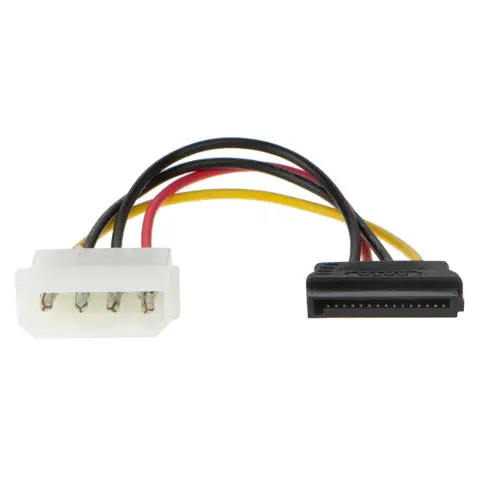 20 stks/partij Seriële ATA SATA 4 Pin IDE Molex Naar 1/2/3 van 15 Pin HDD Power Adapter kabel Hot Wereldwijd Promotie
