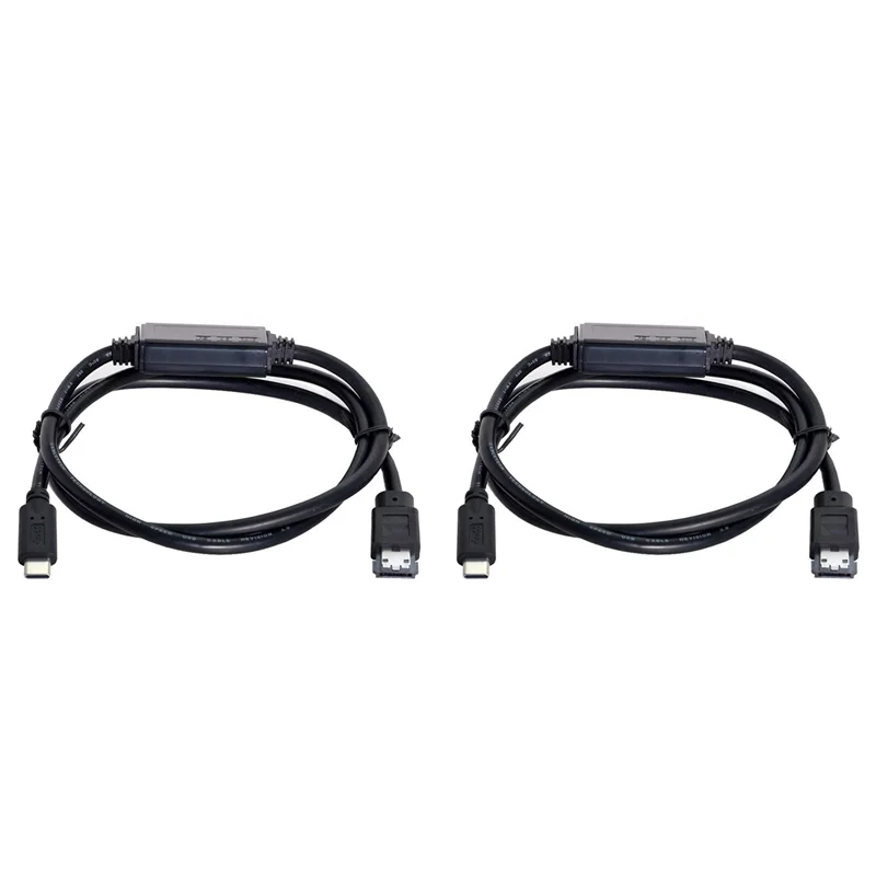 

CABE-2X ESATA To USB C Cable USB Type C Male Host To ESATA Esatap HDD Cable For Laptop PC
