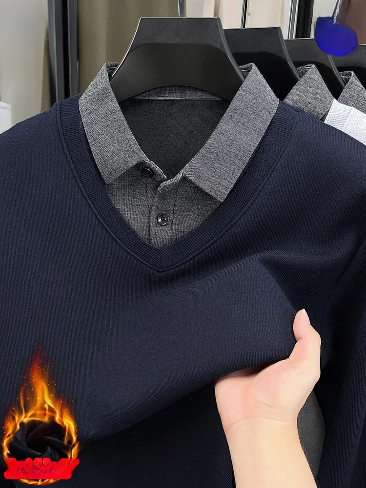 

TUCANO новая мужская футболка Fce на подкладке Thiened Long Sve, бархатная теплая основа, повседневный зимний топ свободного покроя