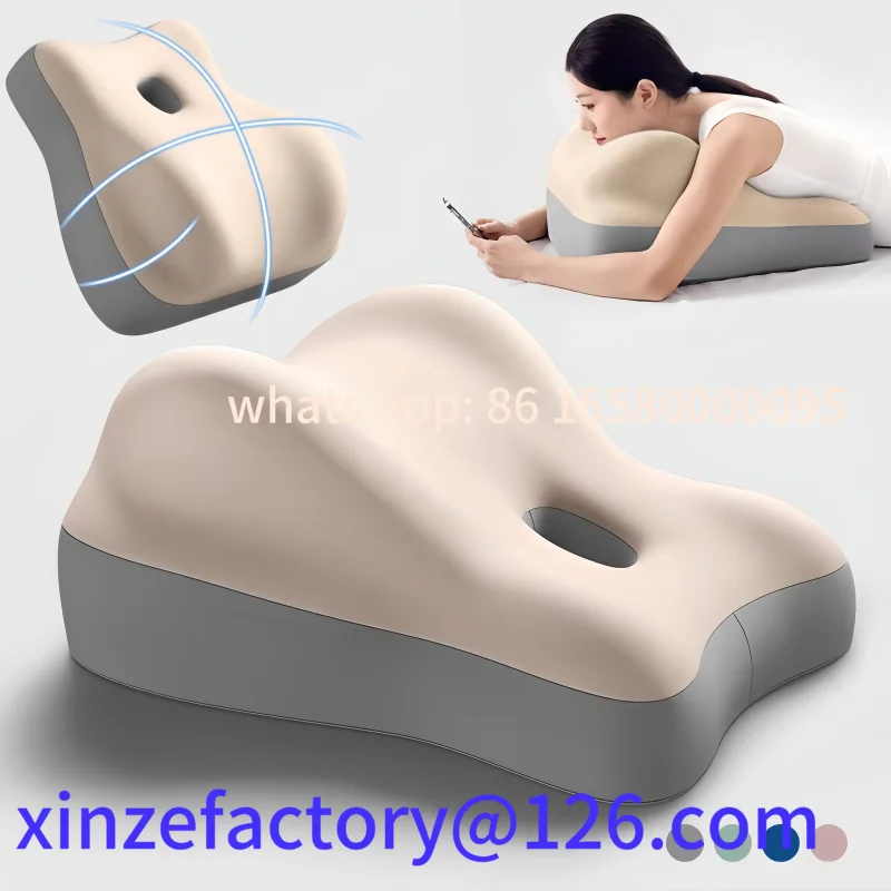

Be suitable for Memory Foam Lumbar Cushion Ergonomic Back Support Pillow With Breathable Cover