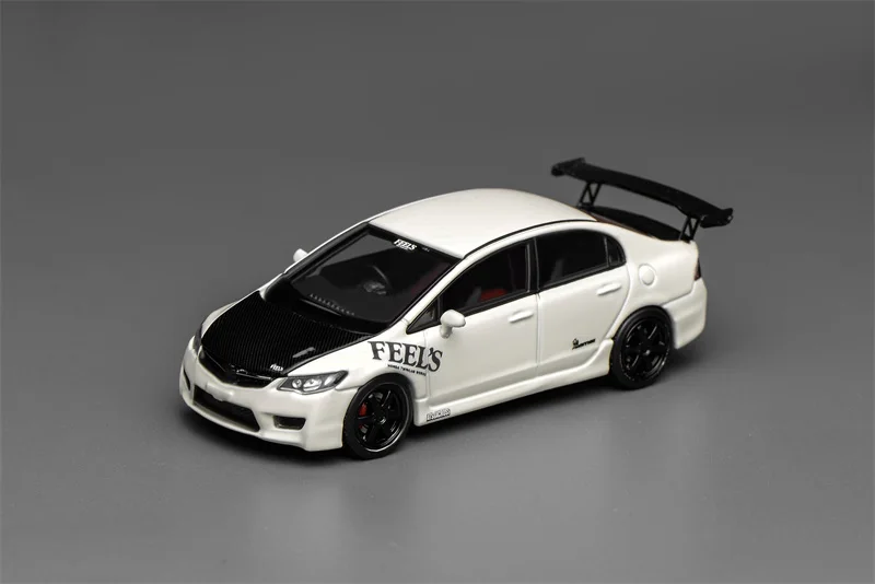 

(Предзаказ) MOTORHELIX 1:64 Civic TYPE R (FD2) Литая под давлением модель автомобиля FEEL'S Livery FEEL'S