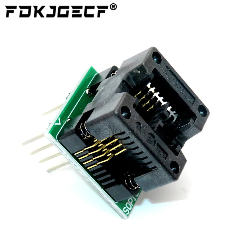 Módulo programador USB EEPROM Flash BIOS, Clip de prueba SOIC8 SOP8, adaptador de 1,8 V, KIT de bricolaje, CH341A 24 25 Series