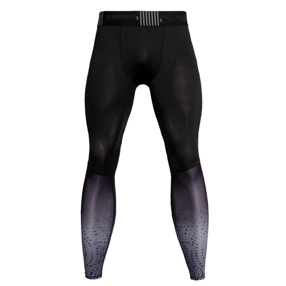 

Мужские компрессионные брюки для бега, быстросохнущие, влагоотводящие, спортивные штаны для тренажерного зала, баскетбола, велоспорта, пешего туризма, леггинсы, тайтсы, размер S