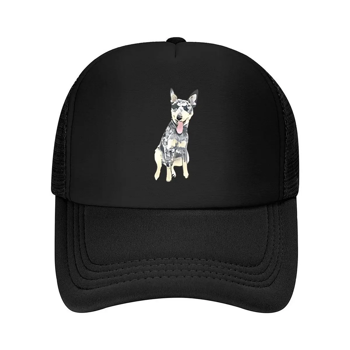 Men's & 's Australian Cattle Dog Tactical Baseball Cap - PVC-Coated High Quality Retro Hat with Icon 2026 Mesh Baseball Cap