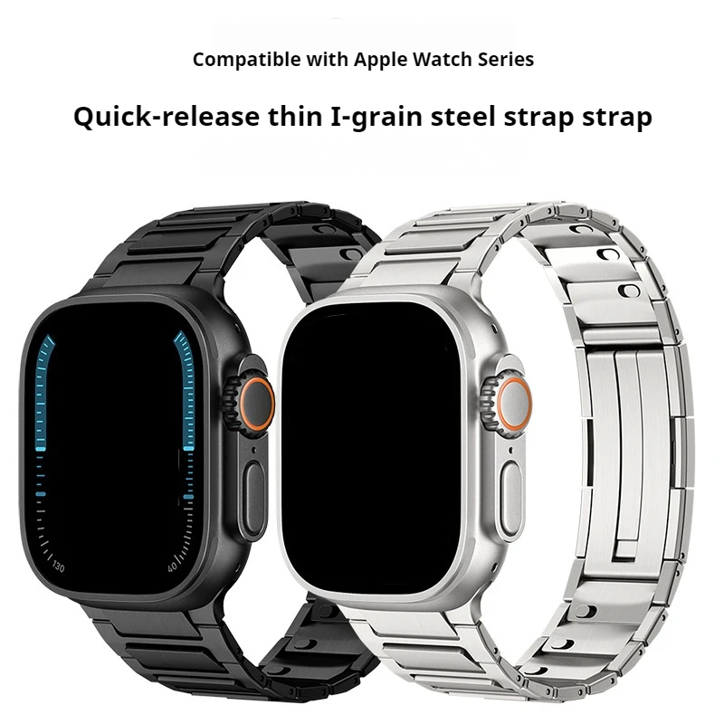 

Титановый ремешок для Apple Watch Ultra3 2 49 мм 11 10 9 8 7 46 мм 42 мм 45 мм 41 мм Удобный браслет iWatch 6 5 4 SE 44 мм