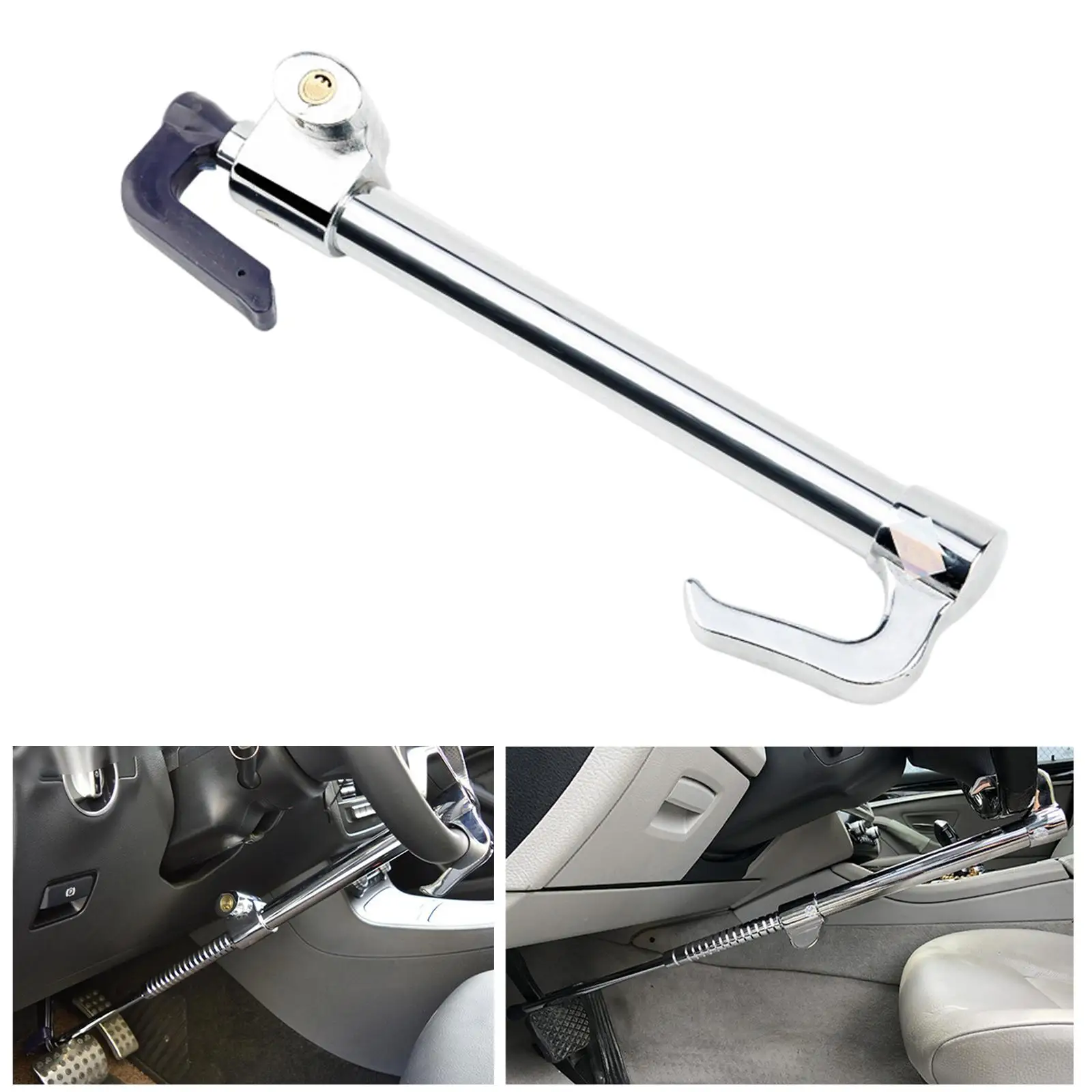 Steering Wheel Lock Anti Theft Extendable Retractable for Truck Car