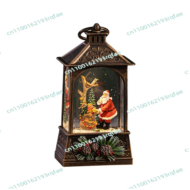 

Christmas Decorations Crystal Lantern Music Box Birthday Gifts Home Decorations Festive Ornaments Crystal Lights
