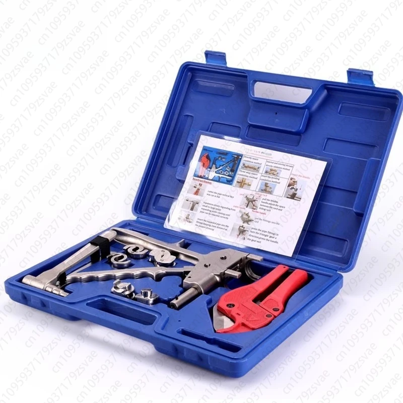 Floor heating pipe sliding clip joint, compression clip sliding joint, manual sliding clip, floor heating installation tool