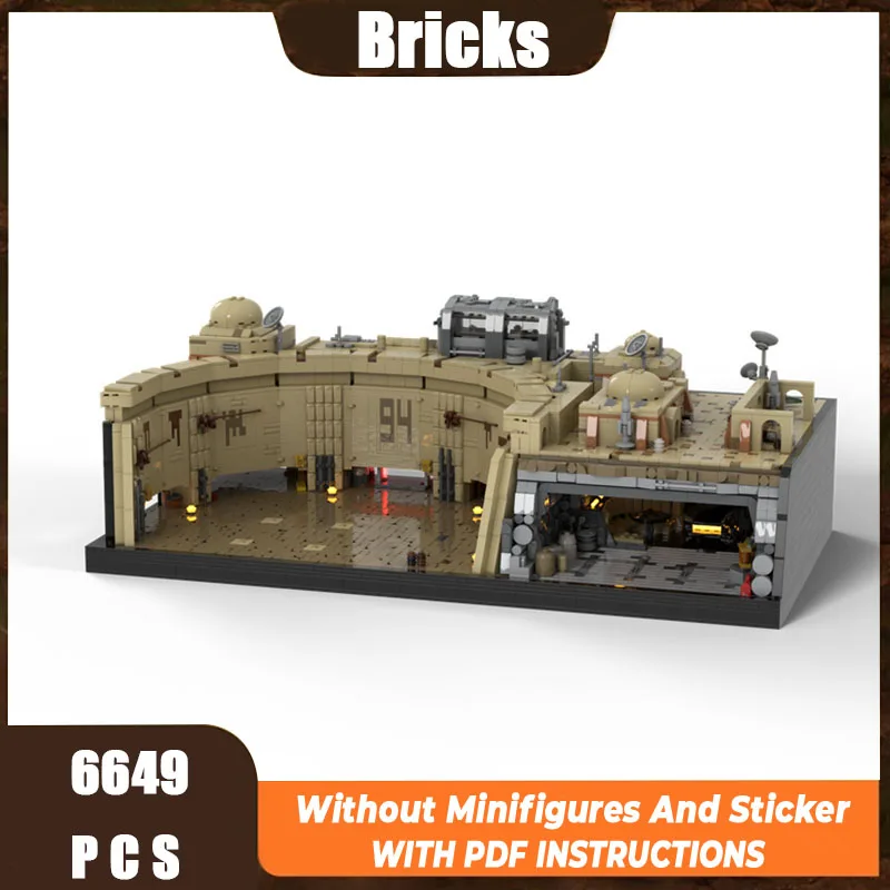 

Новый звездный фильм Moc, модель строительного блока, космический корабль, стыковочный модуль, строительный блок, подарок, детская игрушка, набор для сборки «сделай сам»
