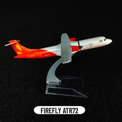 미니어처 금속 비행기 모형, FIREFLY ATR72 항공기 복제, 다이캐스트 비행기 컬렉션, 남아용 어린이 장난감, 스케일 1:400