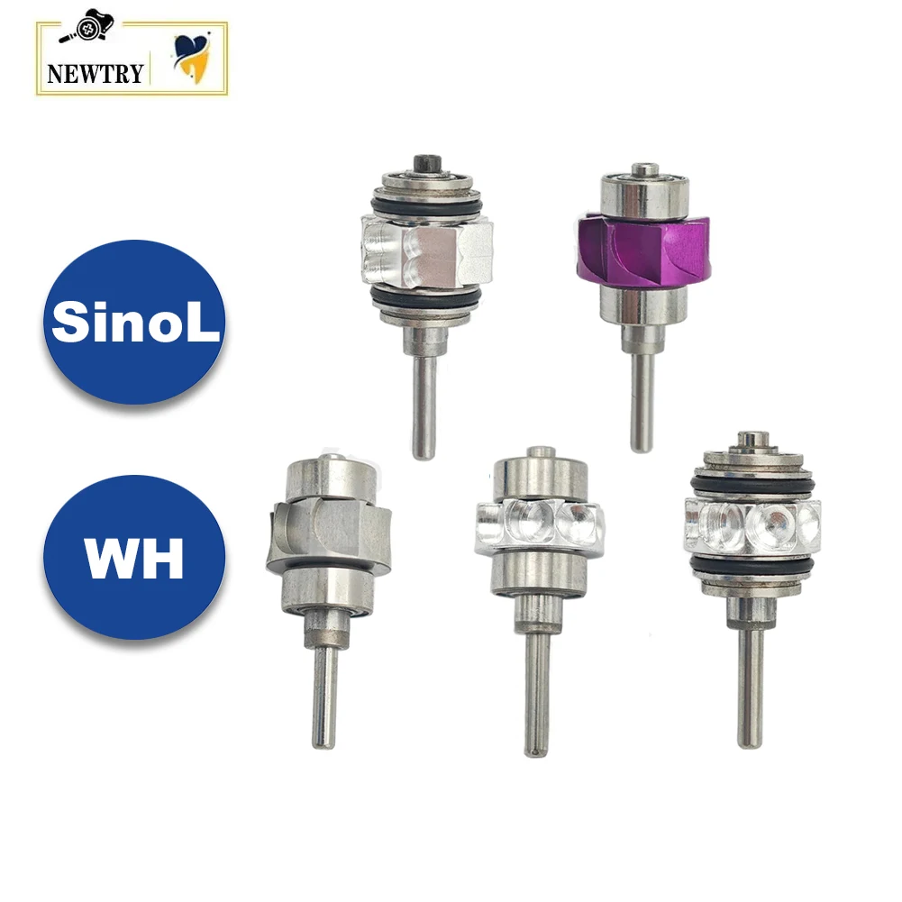 

SinoL Dental Handpiece Rotor Ceramic Bearing Cartridge Rotor High Speed Air Turbine Spare Parts Fit RC-90 Alegra TE-98 Models