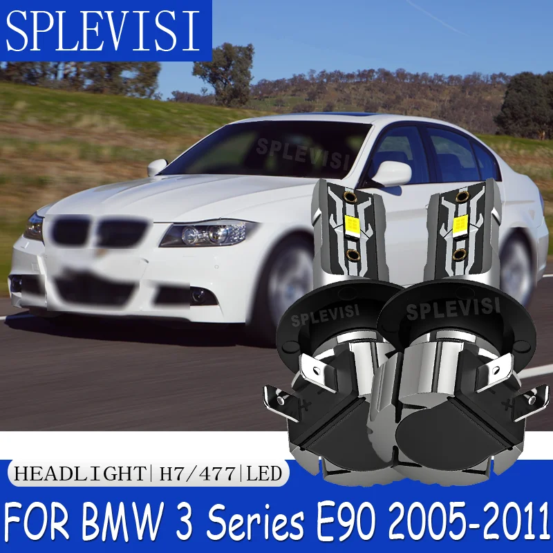 

Durable Car Clear Beam Headlight Quick Setup Secure Night Journeys LED For BMW 3 Series E90 2005 2006 2007 2008 2009 2010 2011