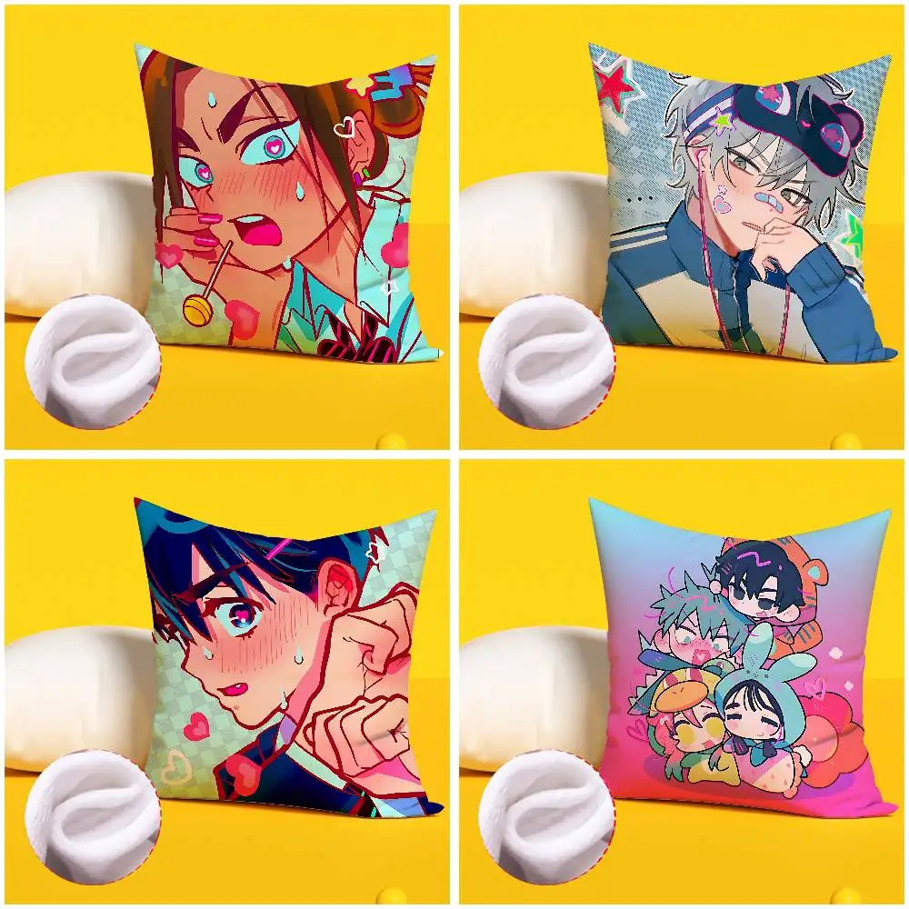 

Anime A-Alien Stage Pillow Case Cushion Cover Soft Cute Throw Pillow Case For Car Sofa Pillowcase Polyester With Zipper