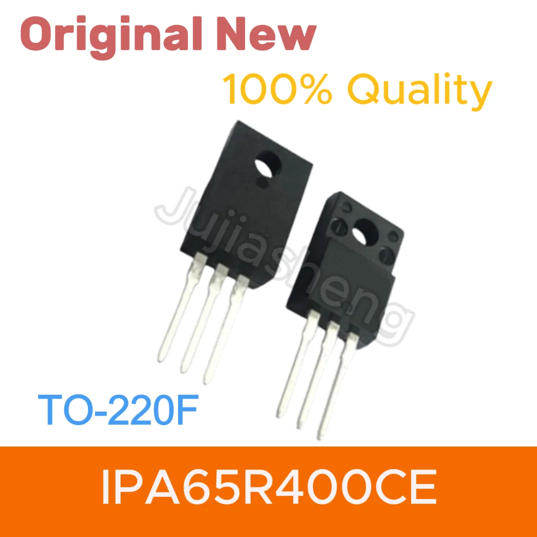 (10PCS)IPA65R400CE TO-220F 650V, 15.1A, 0.4Ω, N-channel power MOSFET DIODE IC integrated circuit in stock