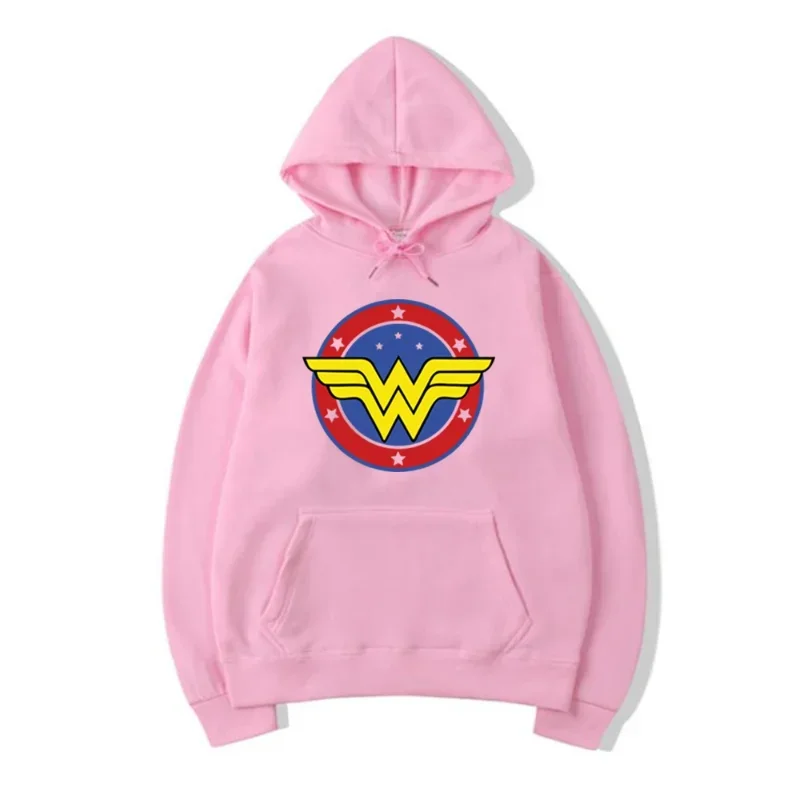 Wonder Female Hoodie Mother\'s Day Gift Top Feminist Hooded Sweatshirt Superhero Mama Pullovers Wonder Mom Women Graphic Hoodies